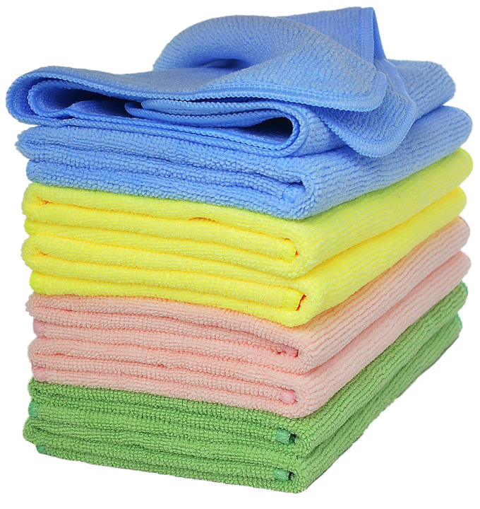 GP Microfiber_680x720 Microfiber Cleaning Cloth - 12" x 12" Blue, 12/pack