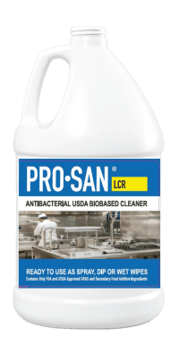 Pro-San LCR USDA Antibacterial Cleaner - 4 gal/case