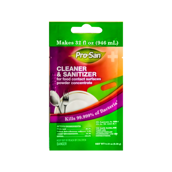 Pro-San L Antibacterial Refills - yields 32oz