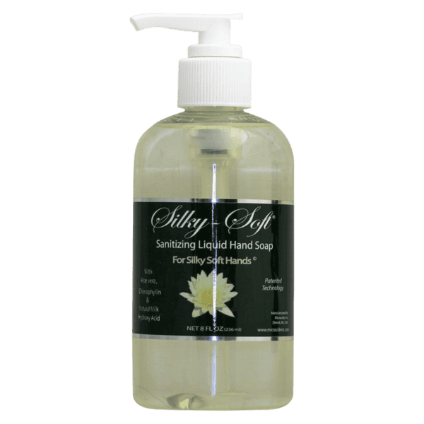 Silky-Soft Antibacterial Foaming Liquid Hand Soap, 8 fl.oz.